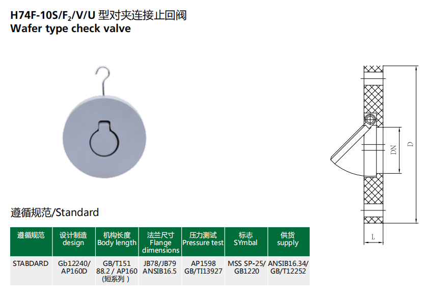 industry pvc upvc cpvc pph pvdf plastic disc wafer type flap check valve