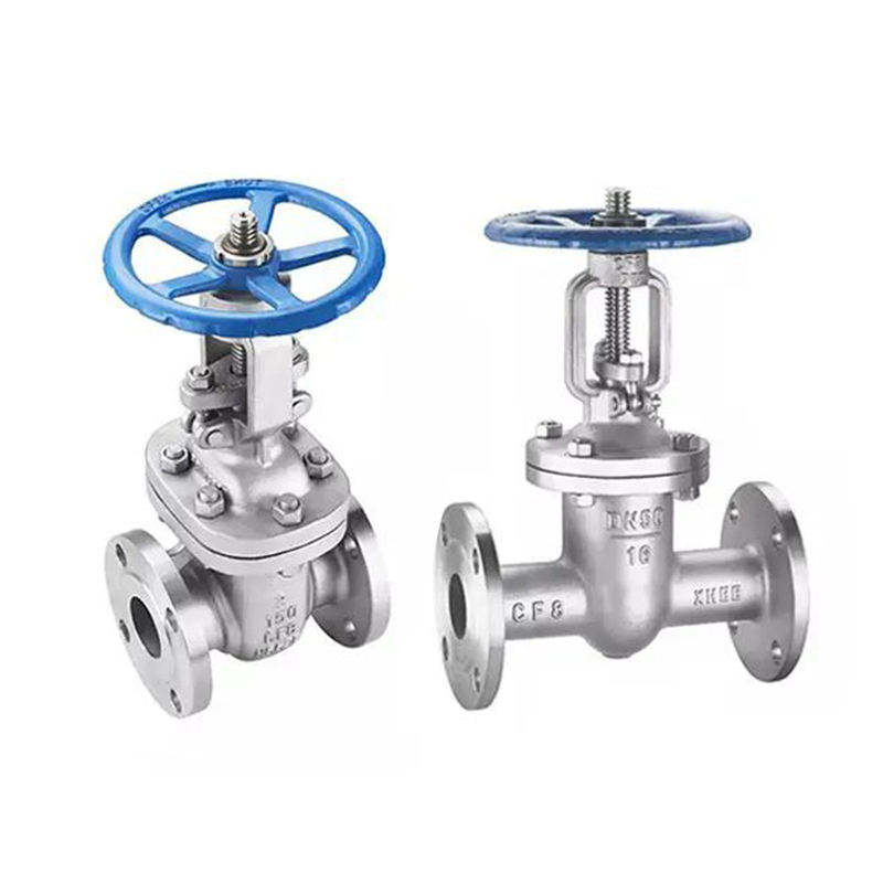professional stainless steel ss304 standard medium pressure dn200 pipe flanged gate valve