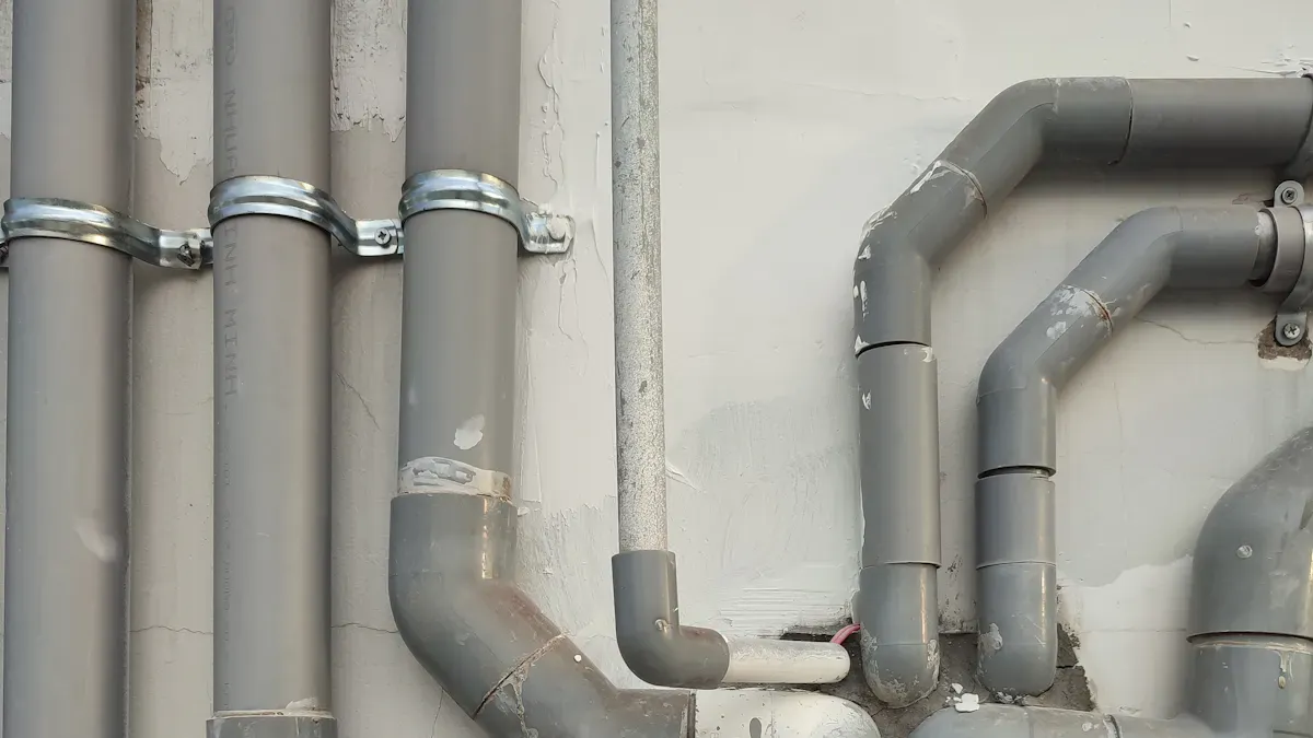 ما الفرق بين أنابيب PVC وUPVC وPPR