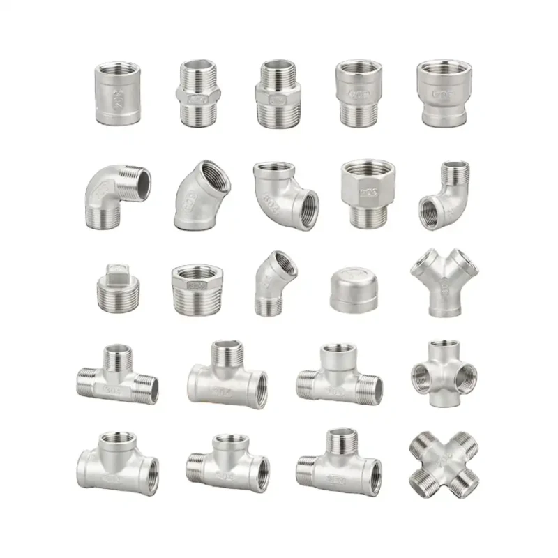 premium stainless steel pipe fittings (ss 304/316) | industrial threaded & camlock solutions